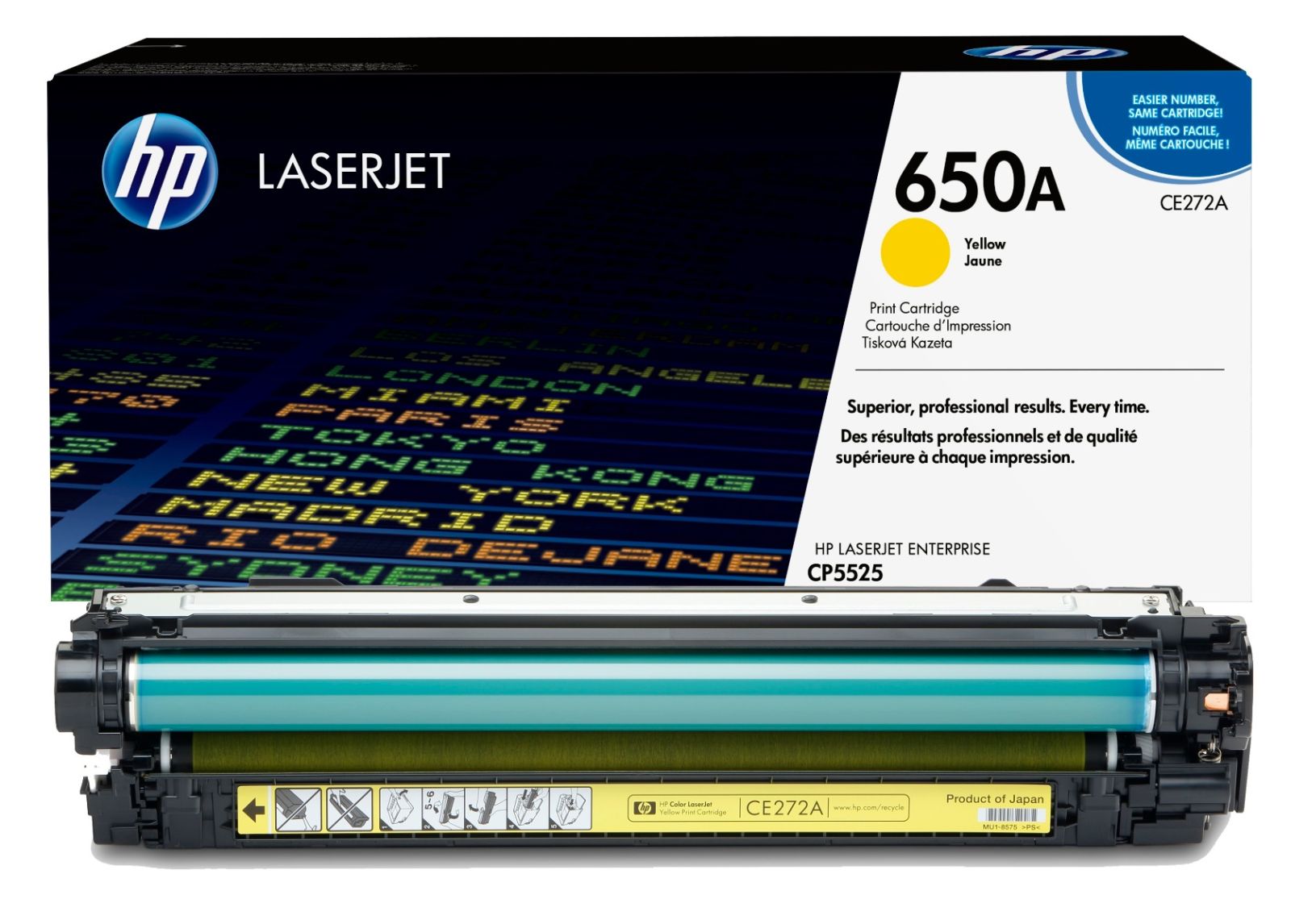 Kartric HP 650A (CE272A) Sarı