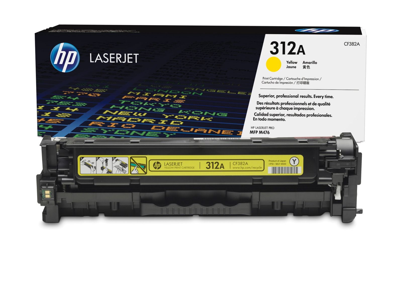 Kartric HP 312A (CF382A) Sarı