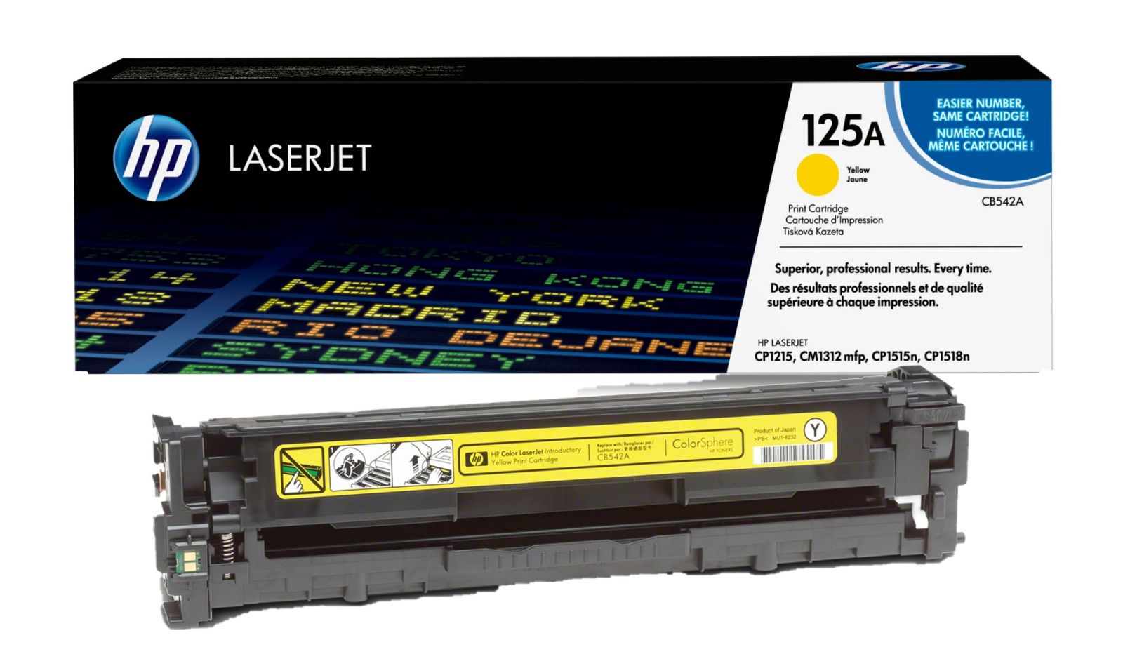 Kartric HP 125A (CB542A) Sarı