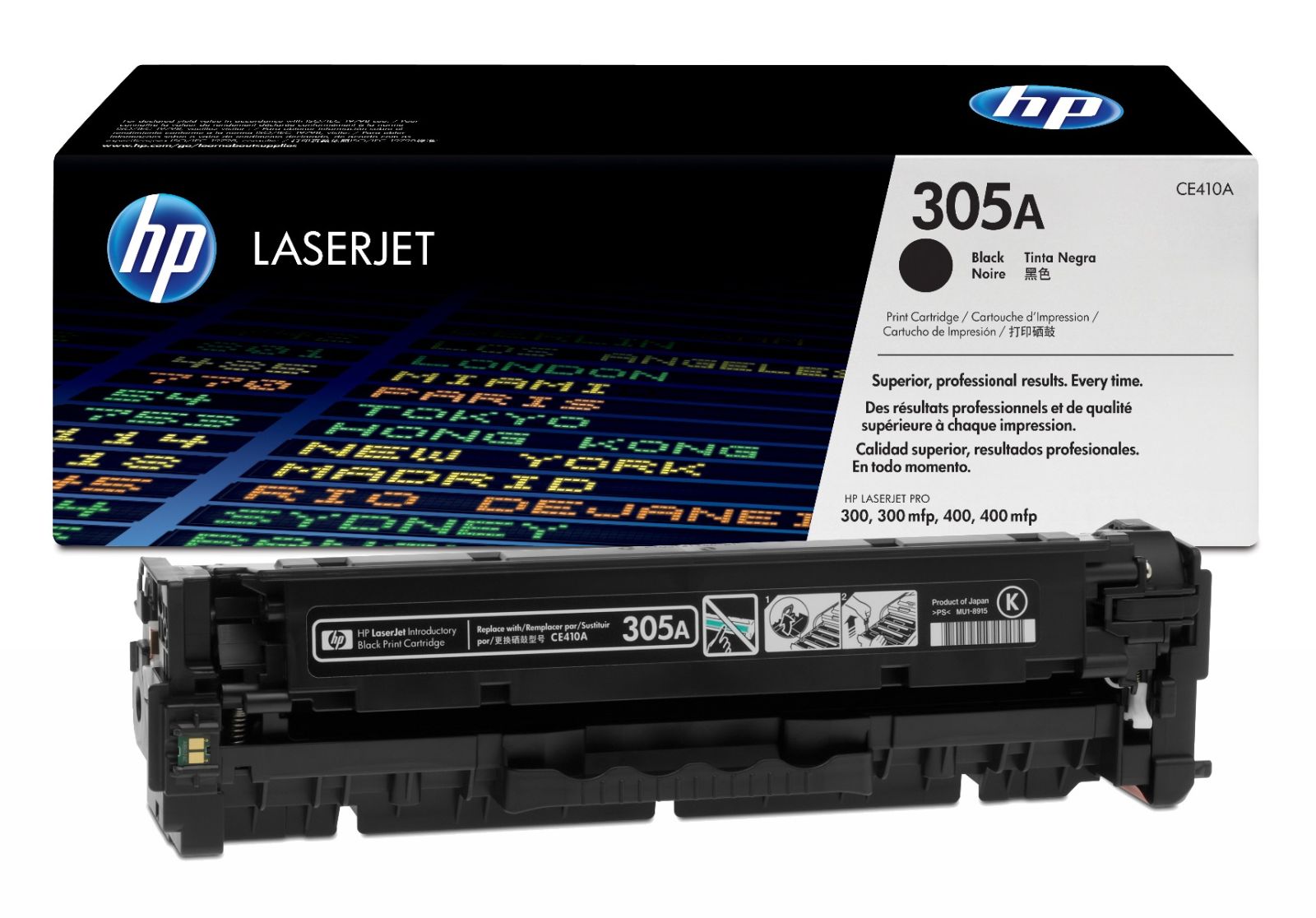 Kartric HP 305A (CE410A) Qara