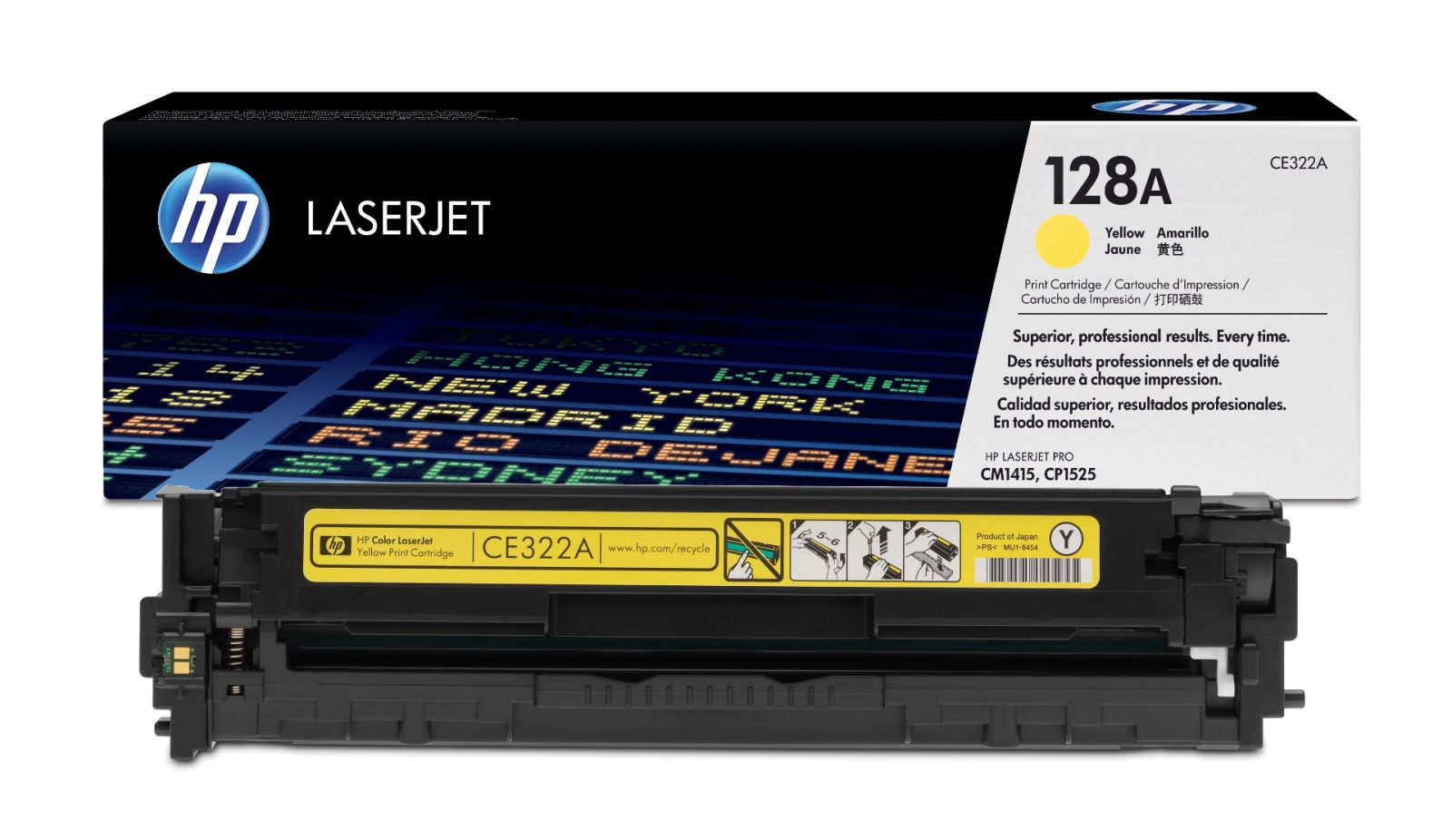 Kartric HP 128A (CE322A) Sarı
