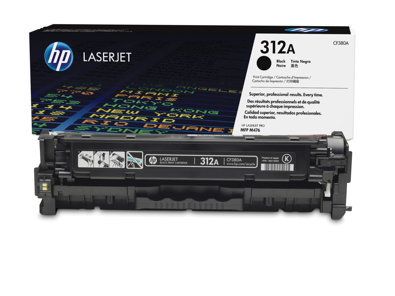 Kartric HP 312A (CF380A) Qara