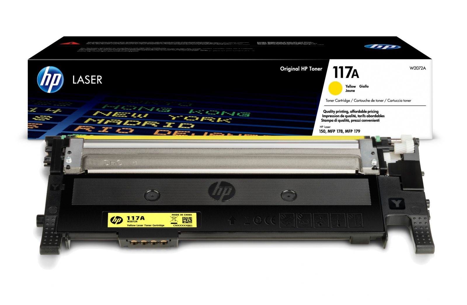 Kartric HP 117A (W2072A) Sarı