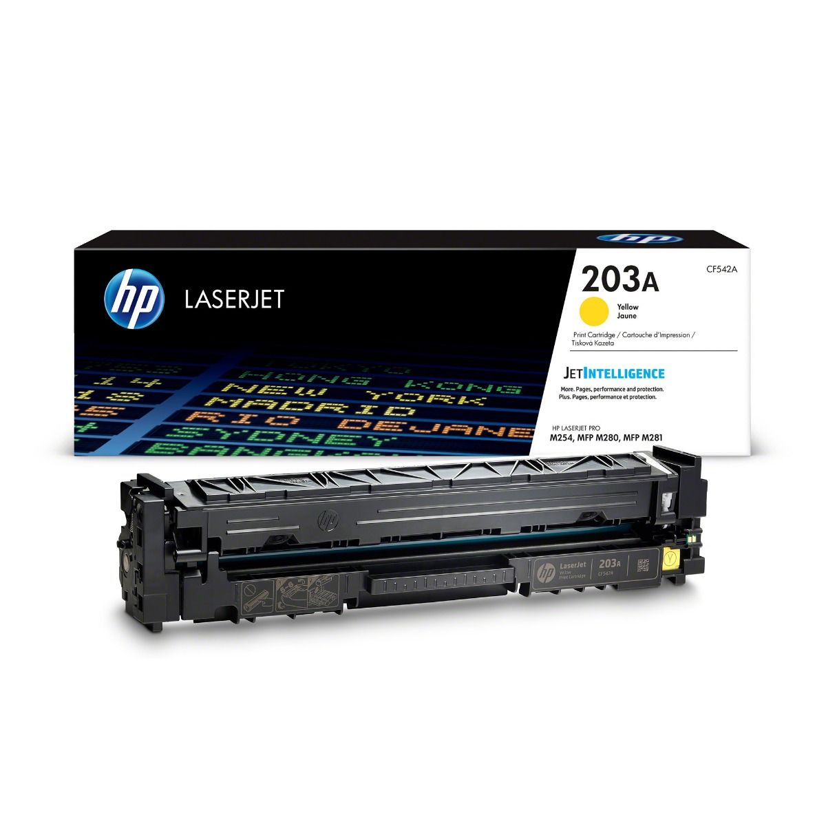 Kartric HP 203A (CF542A) Sarı