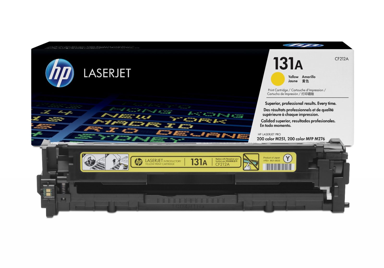 Kartric HP 131A (CF212A) Sarı