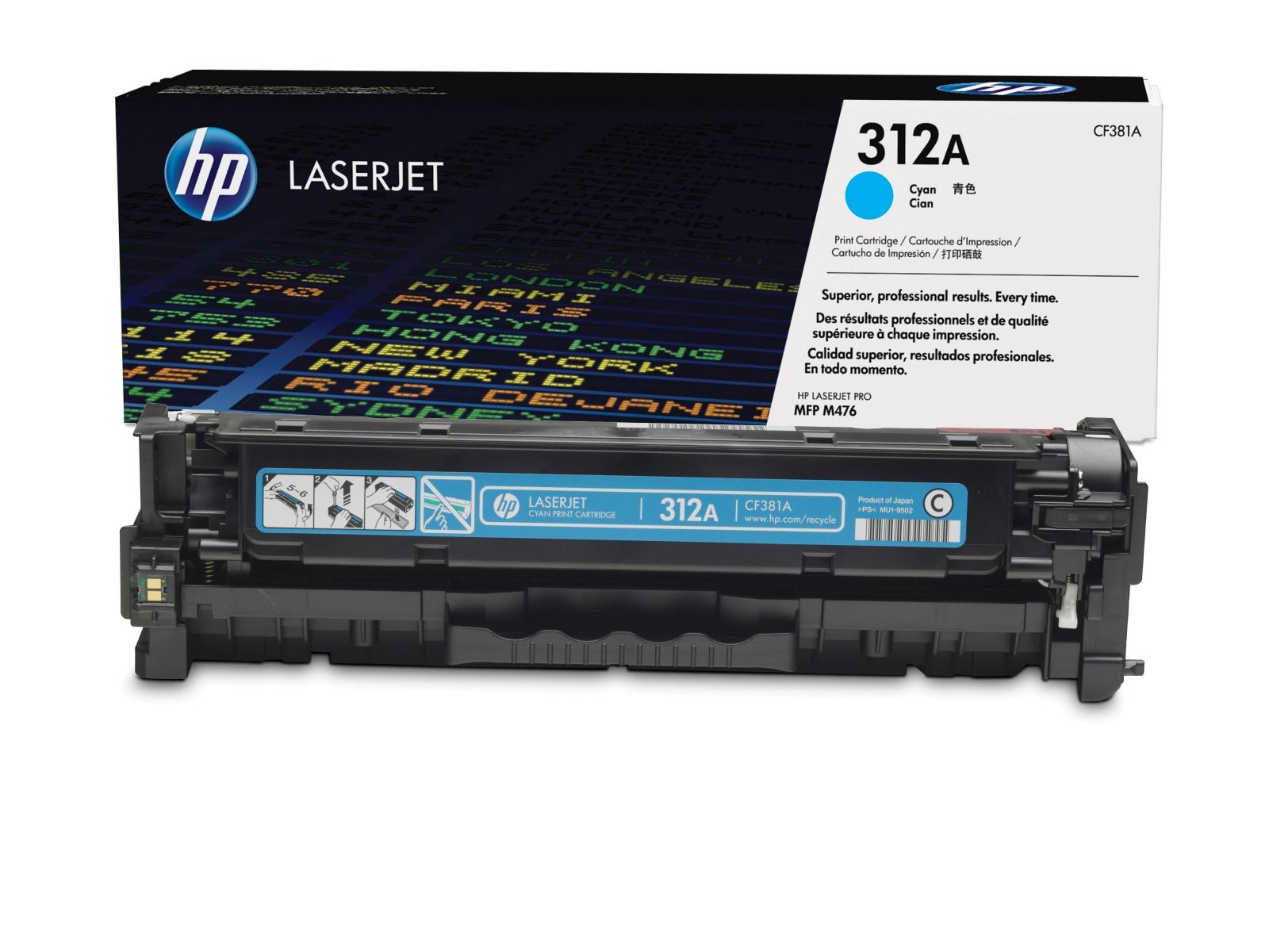 Kartric HP 312A (CF381A) Göy