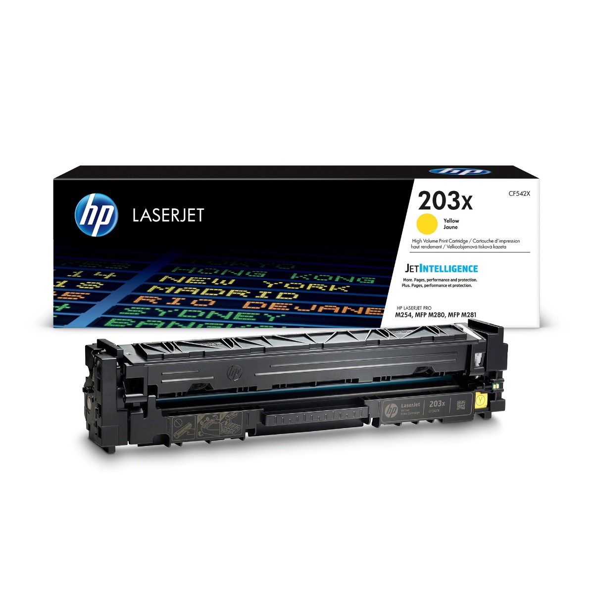 Kartric HP 203X (CF542X) Sarı
