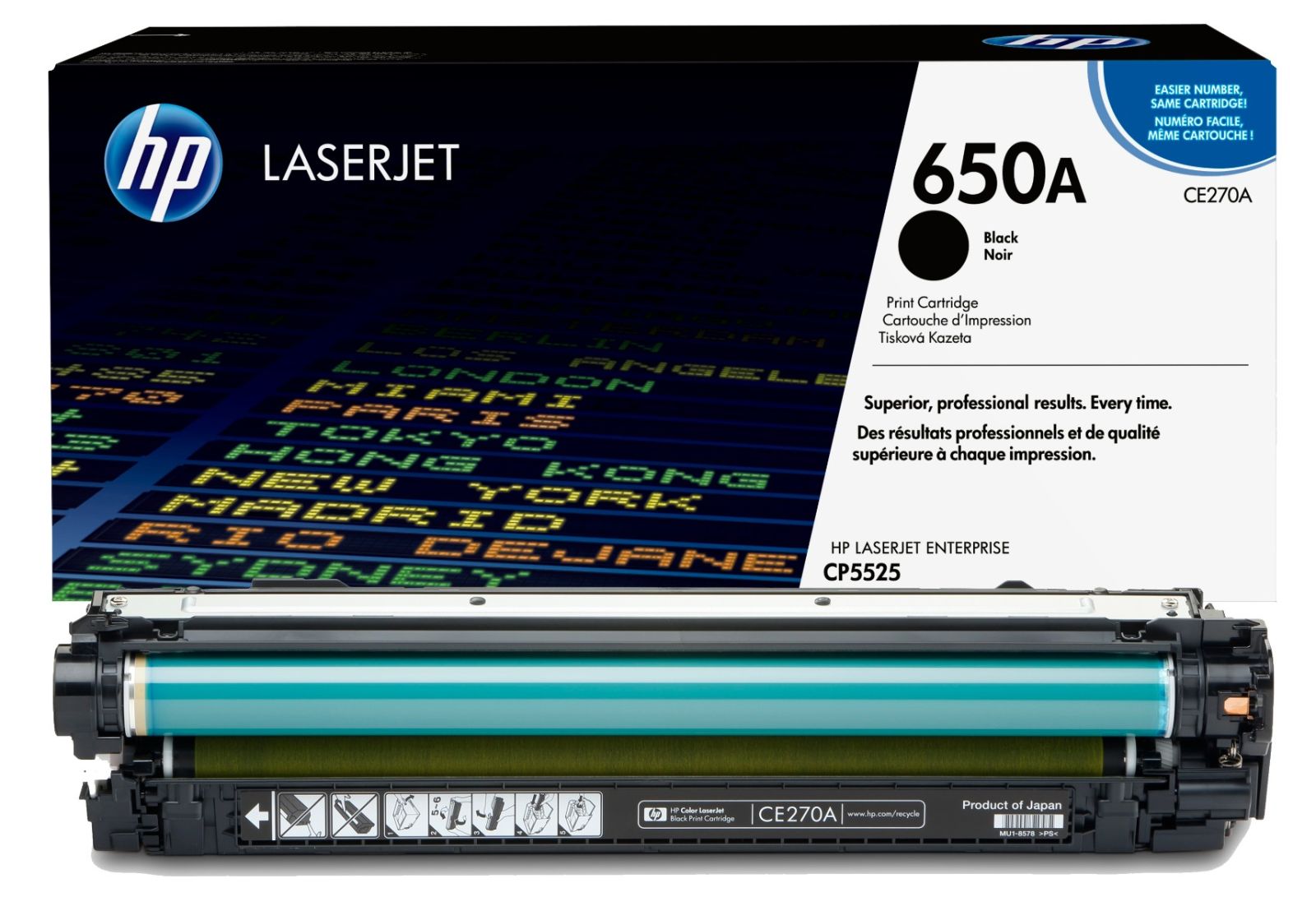 Kartric HP 650A (CE270A) Qara