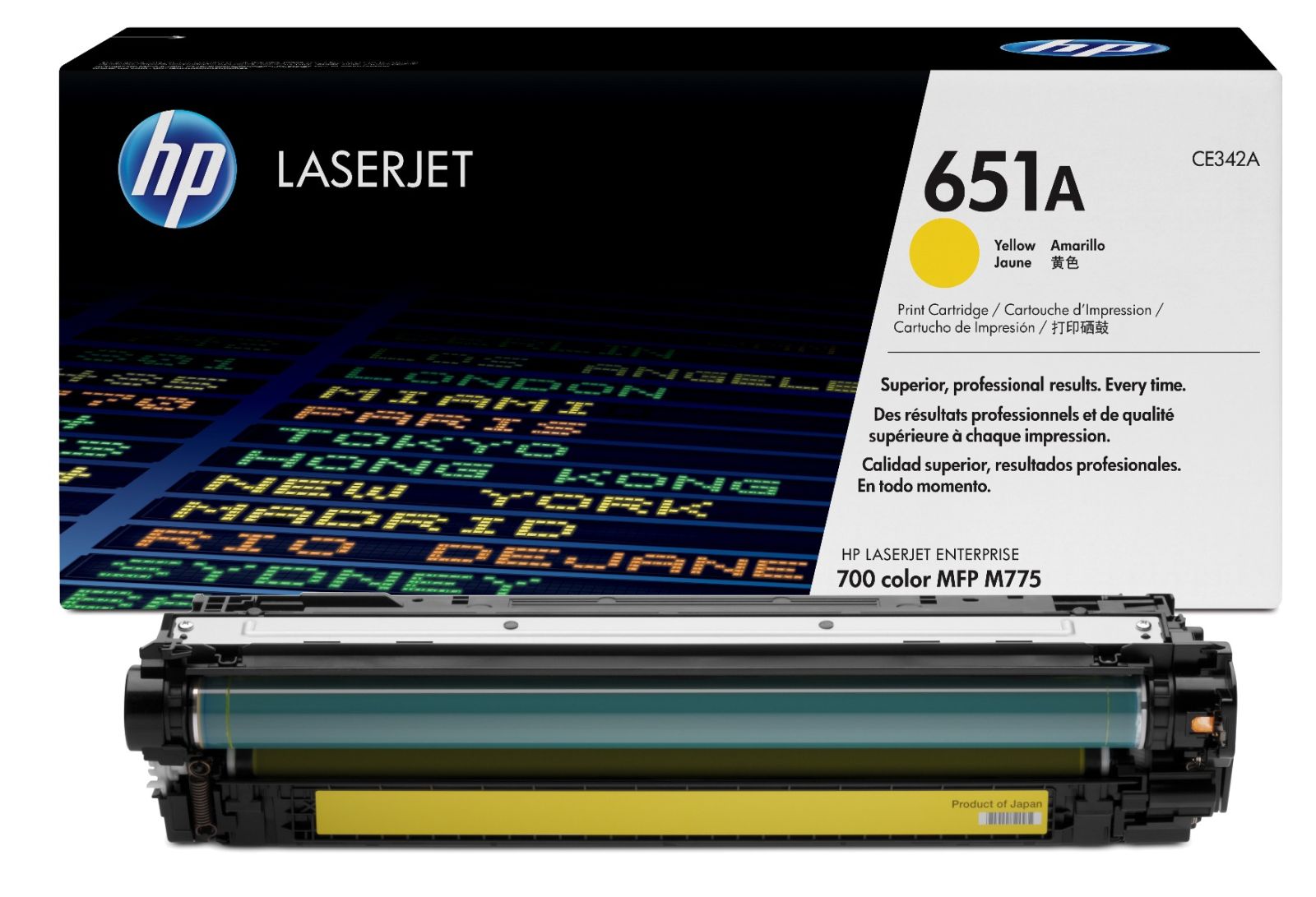 Kartric HP 651A (CE342A) Sarı